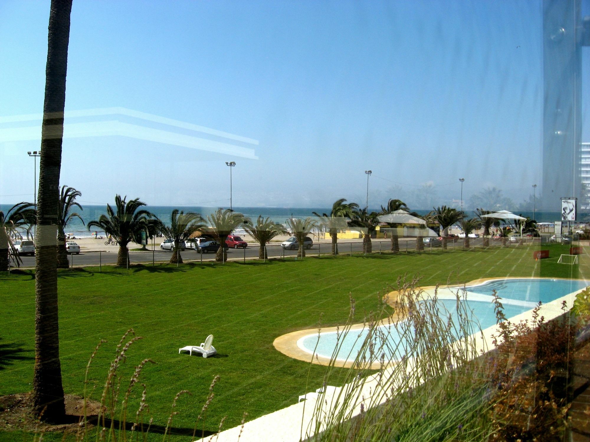 Hotel Enjoy Coquimbo Exteriér fotografie View of the beach from the hotel